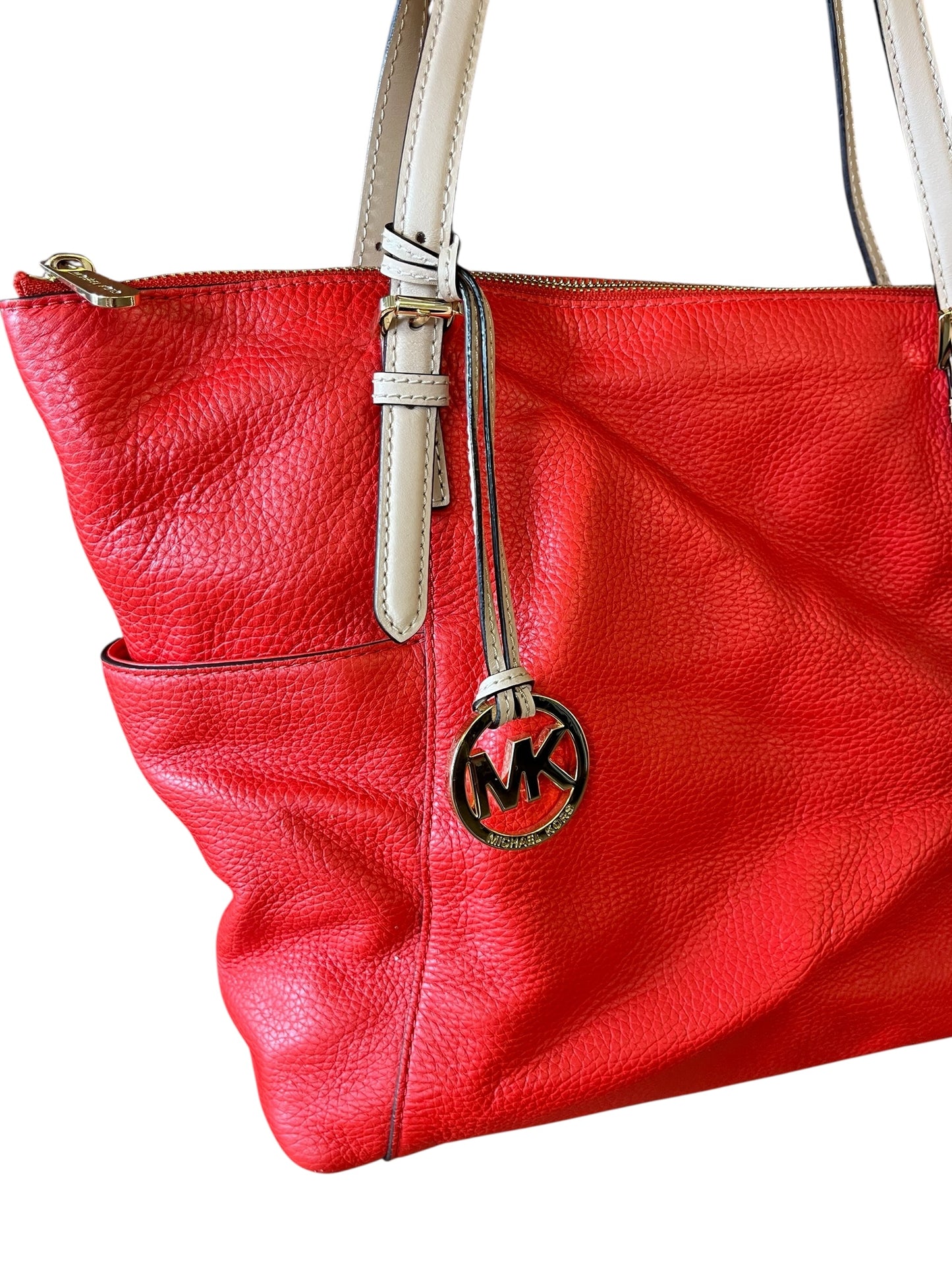 Red Michael Kors Purse