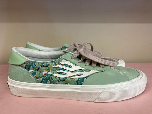 Green Straye Tallywood Sneakers, 8