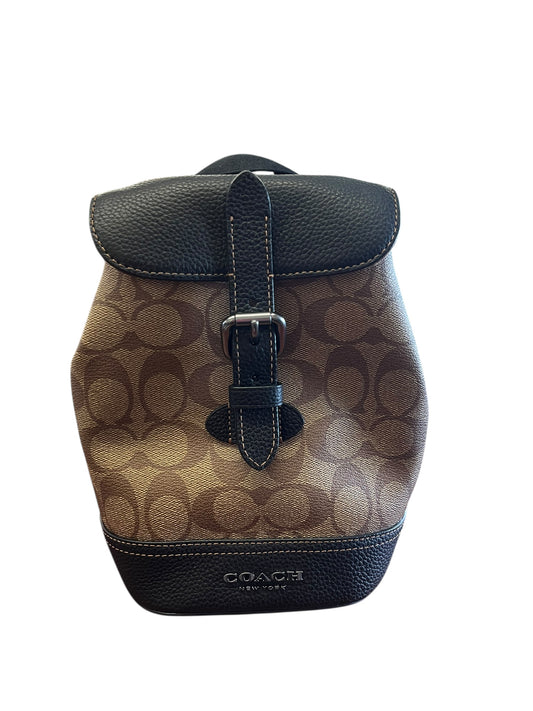 Khaki Coach Purse