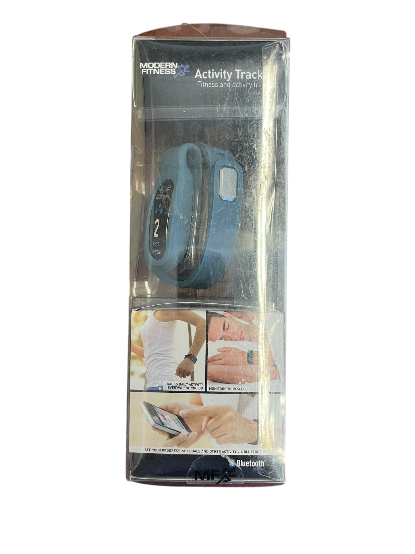 Blue Modern Fitness watch