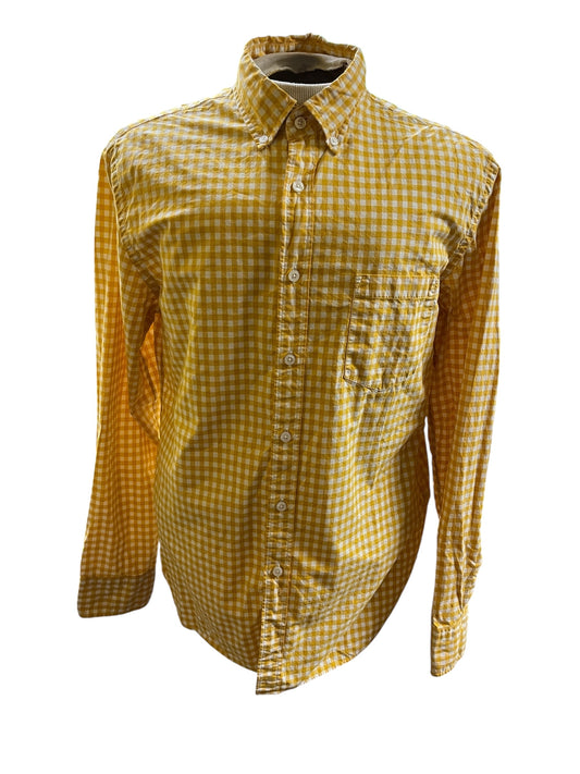 Yellow J. Crew Men's Tops, Medium