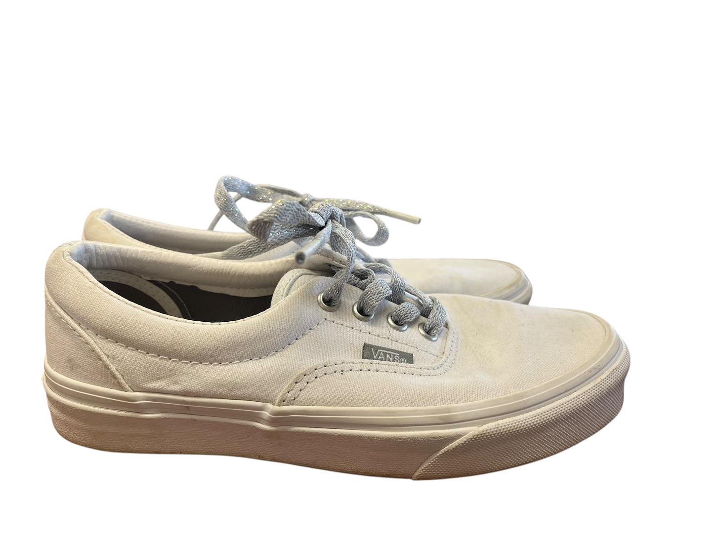 White Vans Sneakers, 7