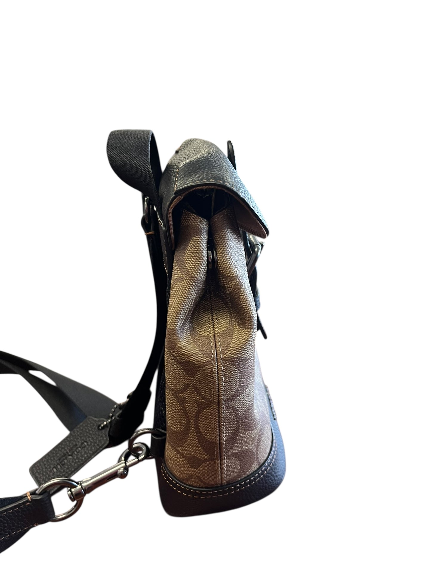 Khaki Coach Purse