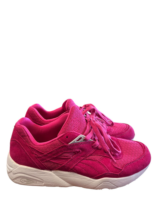 Pink Puma Sneakers, 10