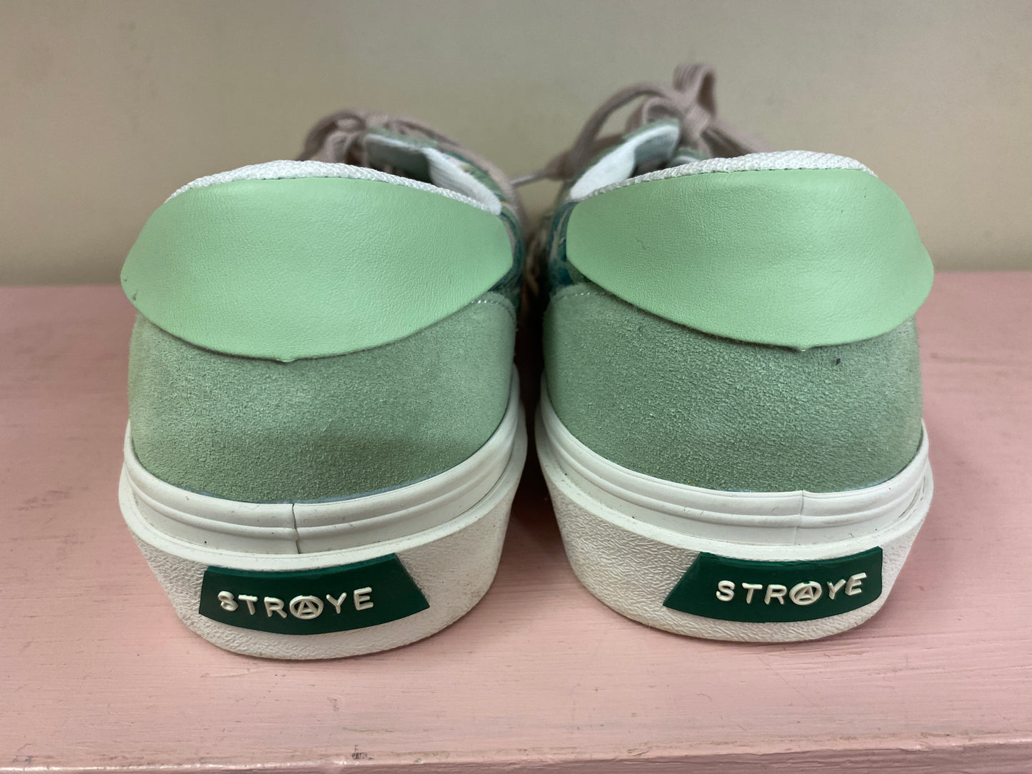 Green Straye Tallywood Sneakers, 8