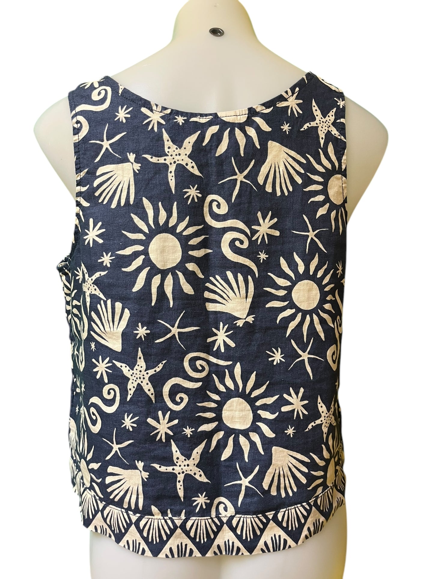 blue C&C California Women's top, Medium