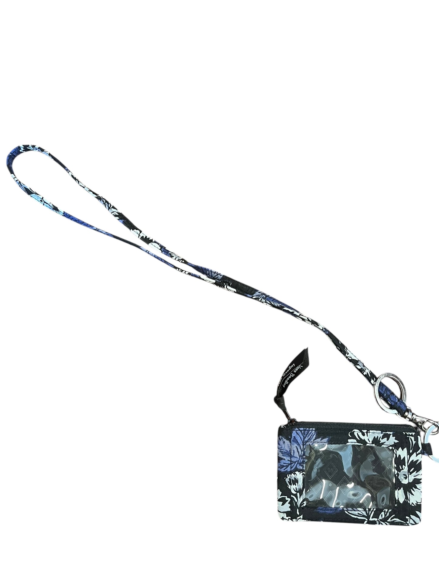 blue floral Vera Bradley wallet