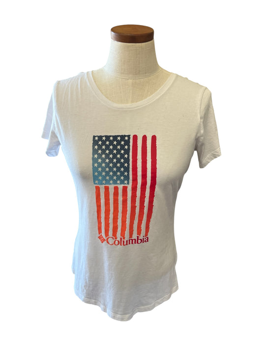 White columbia Women's top, Medium