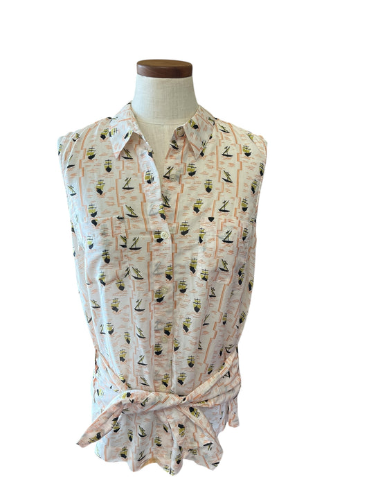 Cream Rachel Roy Women's top, XL