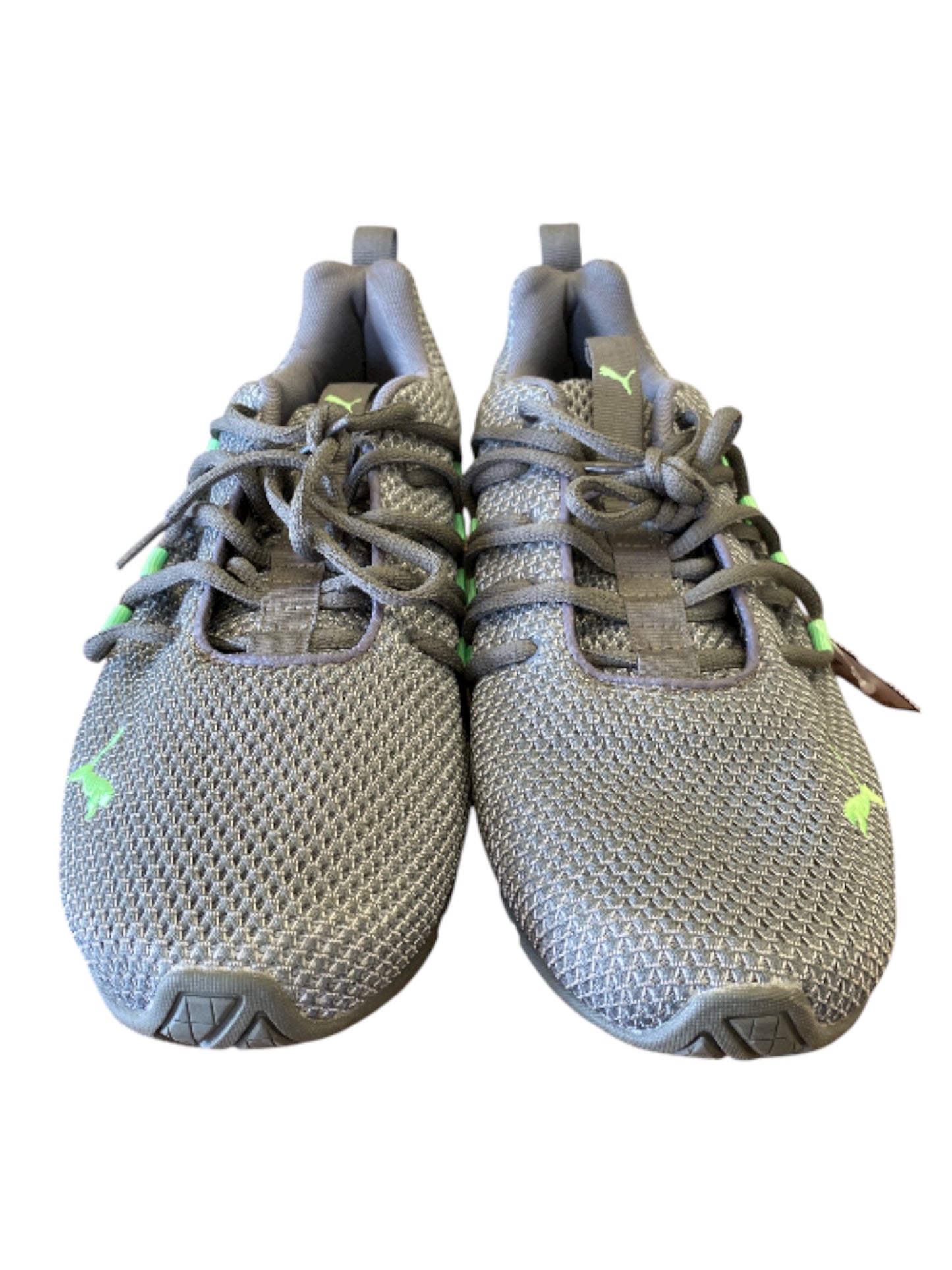 Grey Puma Men's Sneakers, 9.5