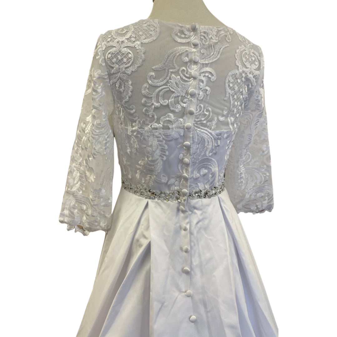 Size 6/8 White Wedding Dress